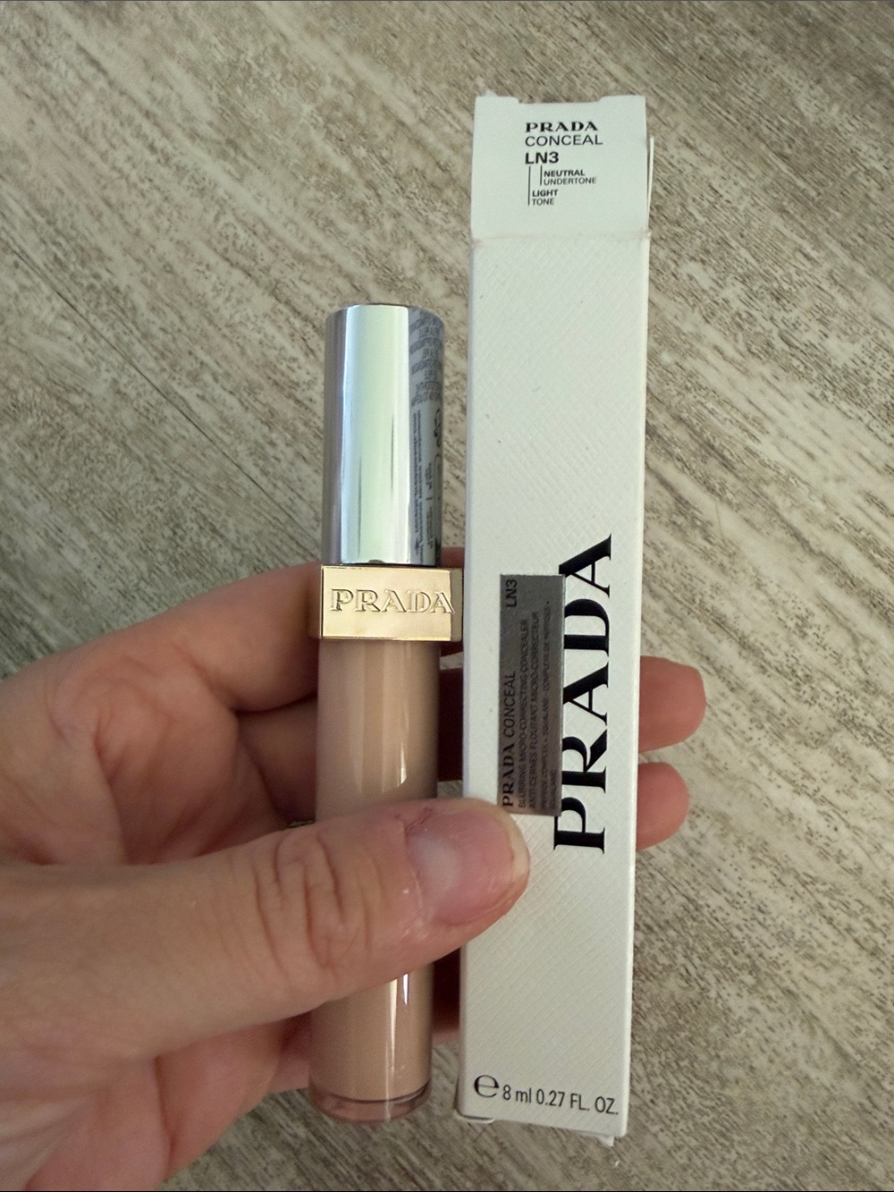 Prada Conceal Liquid Concealer LN3 - Neutral Light Beige